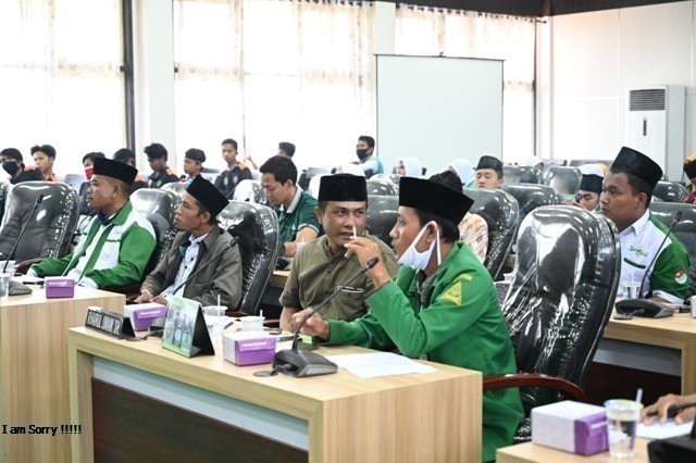 Audiensi Terkait Wiraraja Bersama PAC GP Anshor Kec. Tlanakan, Forpimcam dan Instansi Terkait