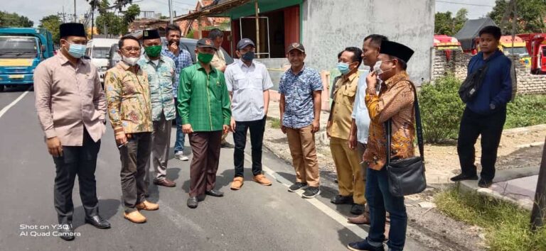Sidak Peningkatan Jalan DID Laden Bunder
