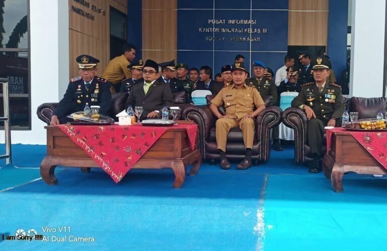 Ketua DPRD Pamekasan beserta Forkopimda menghadiri Upacara Hari Bhakti Imigrasi Tahun 2020