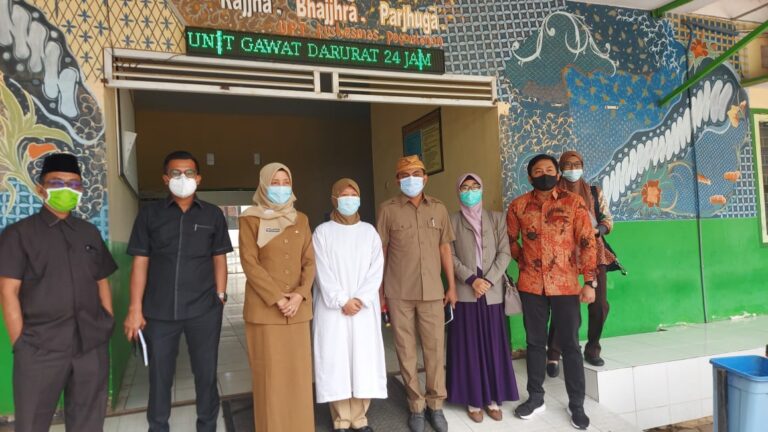 Sidak ke Puskesmas Pengantaran, Pakong, dan Bulangan Haji